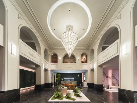 Shanghai People's Square Nanjing East Road Pedestrian Street Treasury Hotel Отели рядом с достопримечательностью «Tangqiao Park (East Gate 2)»