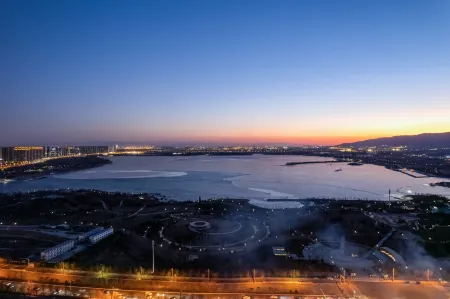 Taiyuan Manlan Hotel Jinyang  Lake  branch Отели рядом с достопримечательностью «Taiyuan Botanical Garden»