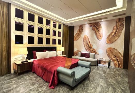 시닝 모텔의 욕실 모습