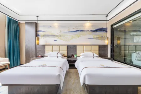 Yangzhou Xinmeida Zhishang Hotel Отели рядом с достопримечательностью «Longchuan Square»