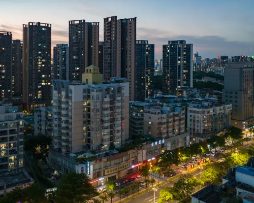 Xana Lite Hotelle (Jiangmen Wuyi University Lihe Plaza） Экстерьер Photos