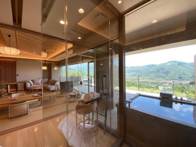 陵(Ryo)- 大文字側・露天風呂付コーナー和洋室 禁煙 源泉茶寮 玄 箱根強羅の写真