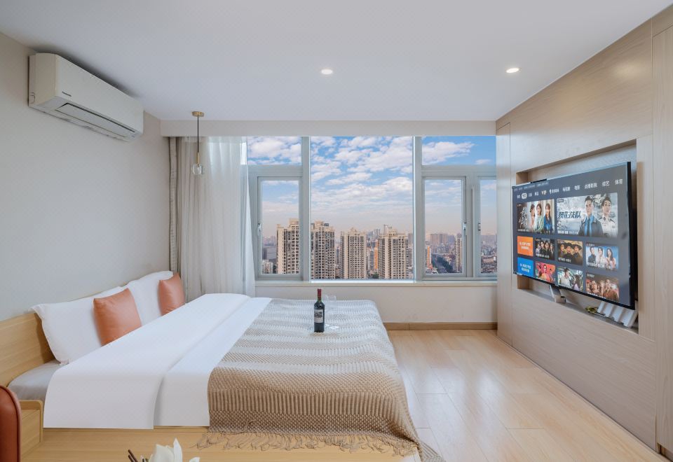 shinshin room❤️　1226 Yingguan Apartment (Guangzhou Lefeng Plaza Shayuan Subway