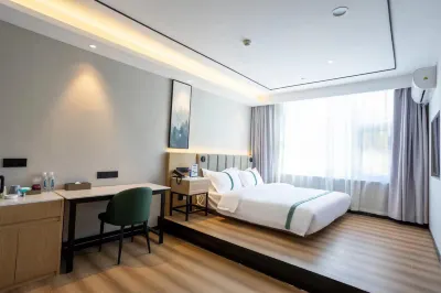 グリーンツリースマートチョイスホテル（泰山観光地龍潭路） 山東農業大学-科学技術革新ビル周辺のホテル