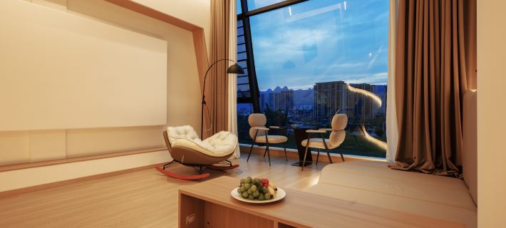 Jiangpan No.1 Starry 180° Ultra-Front Riverside View Luxury Resort Homestay (Libo Ancient Town) Hotels in Libo