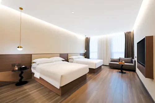 Nanshe Designer Hotel | Nan's Hotel (Yanji Yanbian University West Market Branch) - ห้องครัว