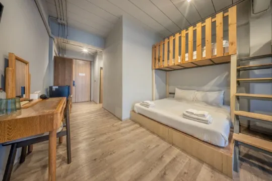 ห้องดับเบิ้ลพร้อมเตียงสองชั้น