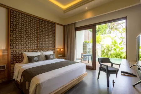 Daun Lebar Villas Bali Отели рядом с достопримечательностью «Pura Pusering Jagat»