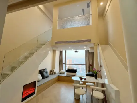 Shiyue Homestay (Harbin Rongchuang Amusement Park Shimao Avenue Subway Station Branch) โรงแรมในJiangbei Sun Island. City Hall Area
