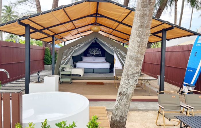 Sichon Glamping Resort, Beachfront