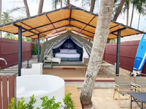 Sichon Glamping Resort, Beachfront Hotels near Wat Chedi (Ai Khai)