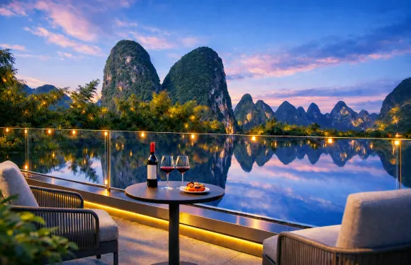 陽朔靜然山水丨空中花園・RETREAT觀景度假酒店（20元人民幣景區店）