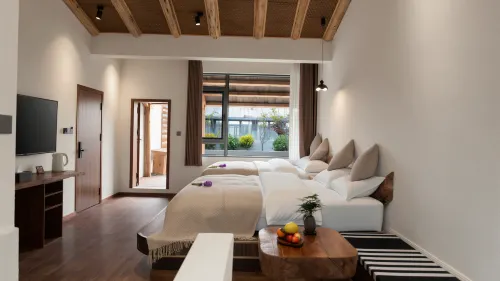 Shangri-La · Forest Realm  | Wood Design Oxygen-Rich Boutique Inn (Dukezong Ancient Town Branch) - Kitchens