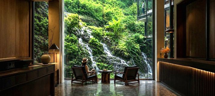 Yangshuo Moye Villa | Moye Villa Guilin Landscape Resort Hotel (Shili Gallery Yulong River Branch) Отели в г. Яншуо