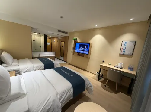 Home UP Huayi Collection Hotel (Nanyang Institute of Technology) - 주차장