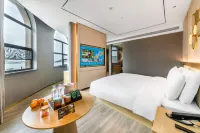 桔子飯店（珠海情侶中路日月貝海景店） 揚名廣場一期購物中心附近的飯店