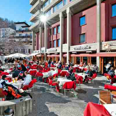 Hauser Hotel St. Moritz Hotel Exterior