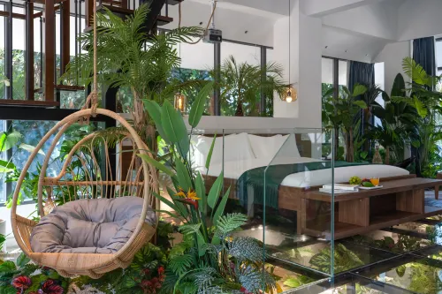 西雙版納景洪·清悠叢林野奢VILLA（告莊西雙景星光夜市店）