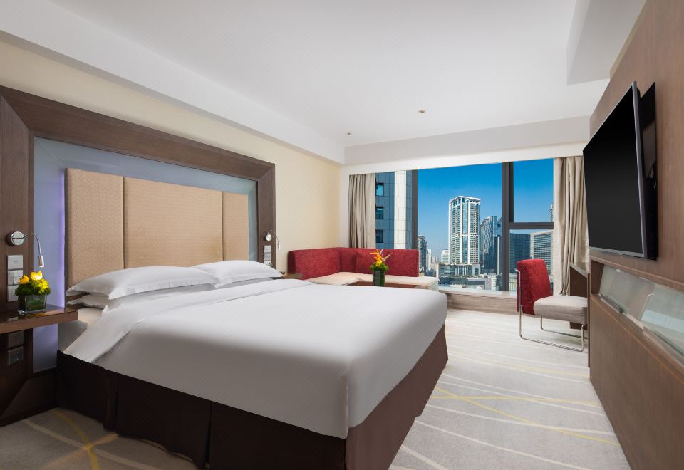 노보텔 난징 센트럴의 조식 뷔페 사진