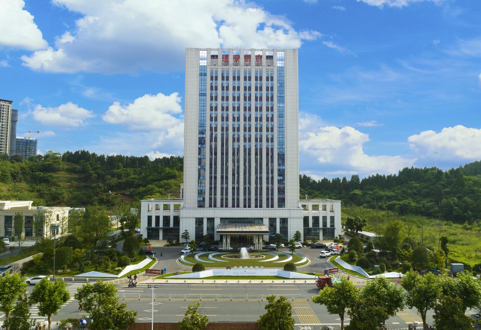 通泰酒店（宜昌夷陵万达广场水悦城购物中心店）外景图