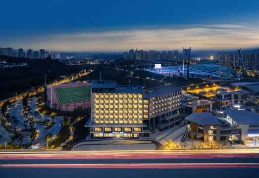 重庆合川体育中心轻居酒店外景图