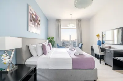 豪華JBR Shams - 海景或碼頭景觀 - 免費海灘度假村通行！ 住宿飯店