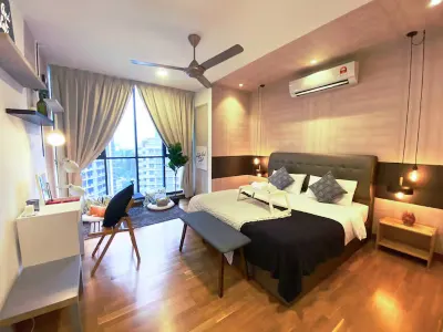 Sanitized, KL Gateway@ Bangsar KL | Netflix | LRT Hotel in zona KL Gateway Residence