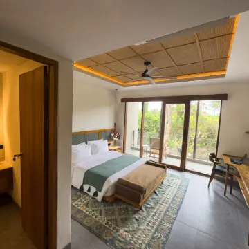 Leafy Riverbank Hotels near Tanah Lot