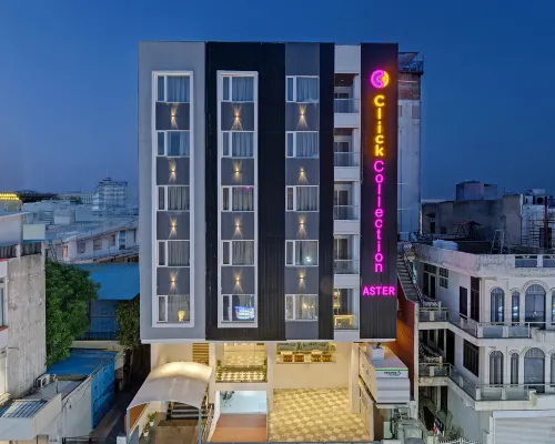 Click Collection Aster - Jaipur Hotels near Pink Square Mall