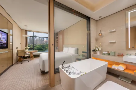 Virtuous World Hotel Отели рядом с достопримечательностью «Foshan University of Science and Technology»