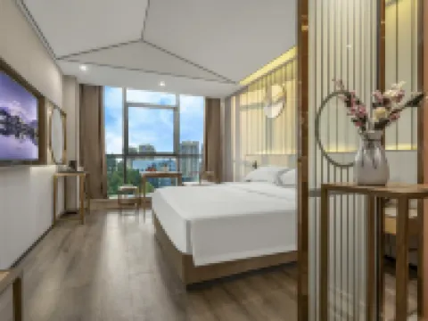 Moshang Qingya Hotel (Guiyang Longdongbao Airport Wushan Valley Branch) Hoteles en Condado de Longli