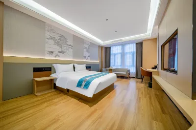 Muxi Hotel (Lanxi Baolong Plaza Store) Отели рядом с достопримечательностью «Пассажирский Центр Лэньчжэнь»