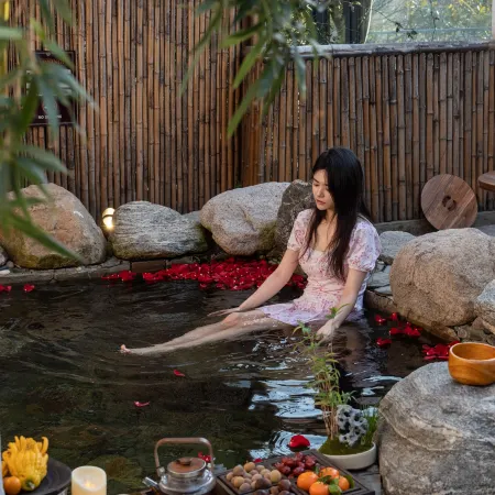 Yu Shangshan Spa and Wellness Vacation Homestay (Laoshan Scenic Area Liuqing River Beach Branch)tay