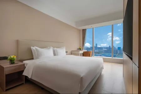 Wanhui City Hotel (Nanjing Jiangbei New Area University of Technology Branch) Отели рядом с достопримечательностью «Sifang Contemporary Art Museum»