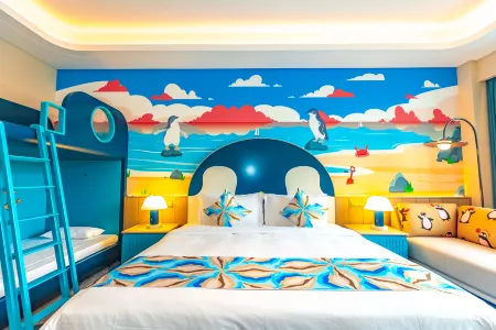 Shanghai Jinqiao Haichang Penguin Resort Hotel Отели рядом с достопримечательностью «Shanghai Astronomy Museum»