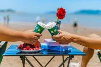 Floral Hotel· Building Qingran Private Shadow Seaview Villa Light Luxury Beauty Su