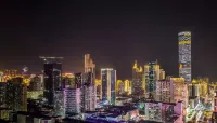 Dongfeng Mountain and Sea · High altitude Cloud City View | City · View Light Residence - romantique
