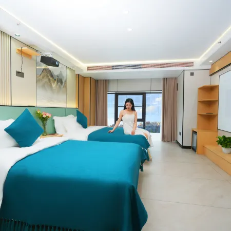 Sunshine Oman Intelligent Audiovisual Apartment Hotel (Wanda Plaza Store, Li County)