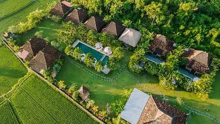 Aswanaya Villas Ubud Отели рядом с достопримечательностью «Сингападу Баньян Три»