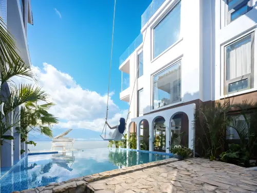 Xianyun Astrum Pool | Dessert · 360 ° Cliff Sea View Music Hot Spring Hotel (Dali Erhai Branch)