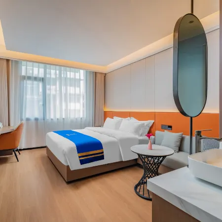 Super 8 Hotel (Guang'an Siyuan Square Municipal Government) Отели в г. Гуанан