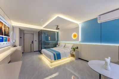 希漫輕居（從化太平地鐵站店） 鄰近中醫葯歷史文化浮雕長廊的酒店