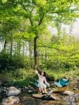 Listening to Yunshan Inn · Su Xi Swimming Pool Modern Ins Style Family Vacation Beautiful Stay Hotel in zona Longwang Mountain Top