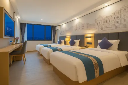 Yimi Apartment (Guangzhou Railway Station Xicun Subway Station) Отели рядом с достопримечательностью «Guangzhou Mechanical Section Comprehensive Stadium»