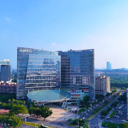 Paxin·High-Altitude City View Apartment (Canton Fair Complex Pazhou Subway Station Branch) Отели рядом с достопримечательностью «Весенняя кантонская ярмарка»