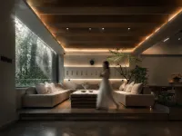Zhongwei Liusha Pavilion | Art Lounge Designer Hidden Desert Homestay (Shapotou District)