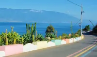 Yuelanqiyu · Moon Whisp | Erpanlanyue Waterfront Seaview Resort Chinese Inn (Erhai Ideal City) - 오션뷰