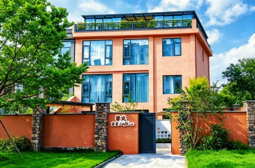 Xinlan Liuxia Cafe Courtyard Homestay - جاكوزي