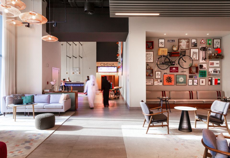 두바이 시티워크와 가까운 로브 다운타운 두바이 전경