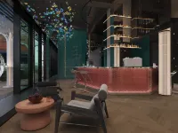 Nest·cloud high altitude Hotel (Shaoxing City Plaza Metro Station Lu Xun Hometown) - bar